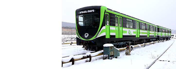 Ucom помог отремонтировать два состава ереванского метрополитена 
