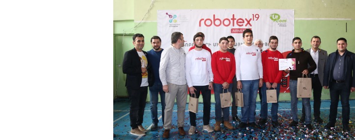 Robotex Armenia объявил итоги международного конкурса роботостроения, проведенного при поддержке Ucom