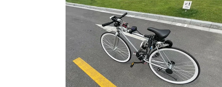 Huawei представил беспилотный велосипед 