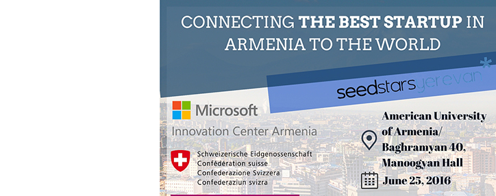 Стартап «Earlyone» признан победителем конкурса Seedstars Ереван-2016