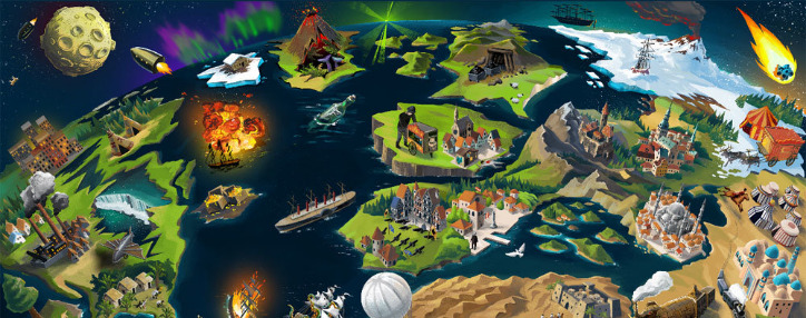 В Сети появился интерактивный навигатор по романам Жюля Верна