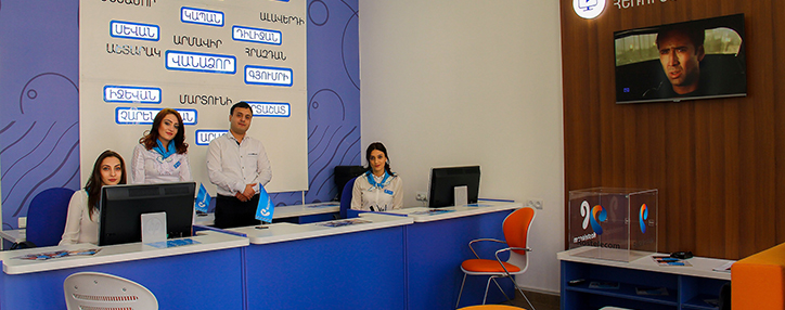 Новый современный центр продаж и обслуживания "Ростелекома" открылся в Ванадзоре