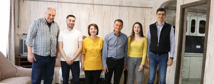 Viva-MTS помогла семье в селе Гетап обрести дом