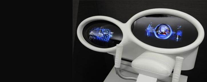 Mitsubishi показала футуристическую приборную панель