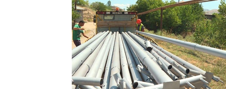 VivaCell-MTS оказал содействие в освещении улиц села Арпи