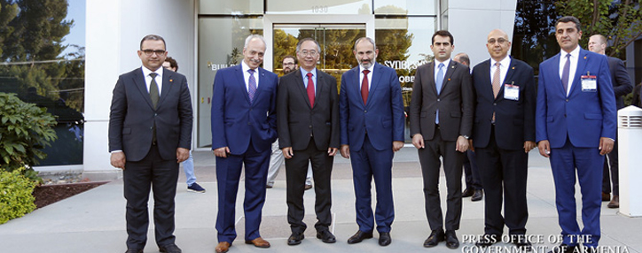 Премьер Армении обсудил развитие сотрудничества с руководством Synopsys