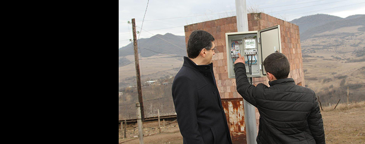 VivaCell-MTS помог обеспечить пограничное село Довег  системой внешнего освещения