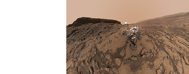 Марсоход Curiosity прислал на Землю свое селфи (ВИДЕО)