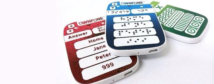 Первый в мире телефон Брайля поступил в продажу в Великобритании