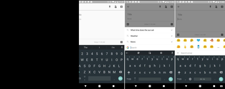 Клавиатура Google на Android стала такой же, как на iOS