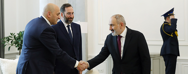 Пашинян обсудил с новым акционером «МТС-Армения» дальнейшее развитие компании