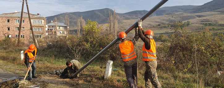При содействии Viva-MTS село Айгепар будет обеспечено уличным освещением 