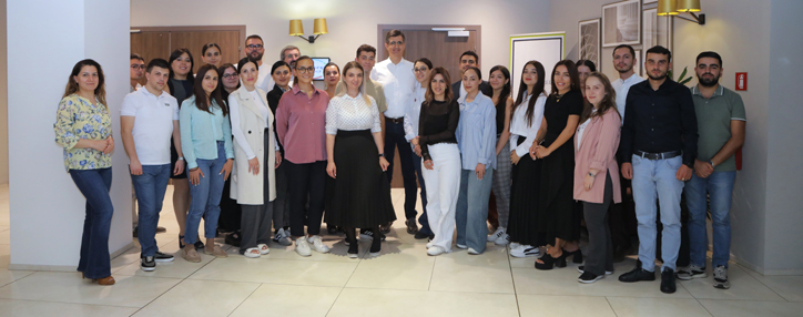 Гендиректор Ucom Ральф Йирикян выступил со специальной лекцией в «Школе лидерства»