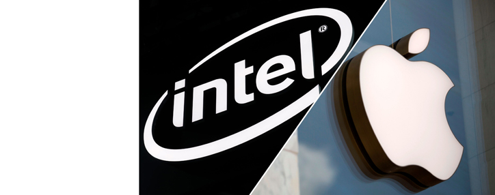 Apple стал владельцем части Intel