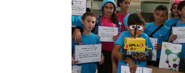 В Дилижане подведены итоги первого потока летнего технолагеря «Армат»