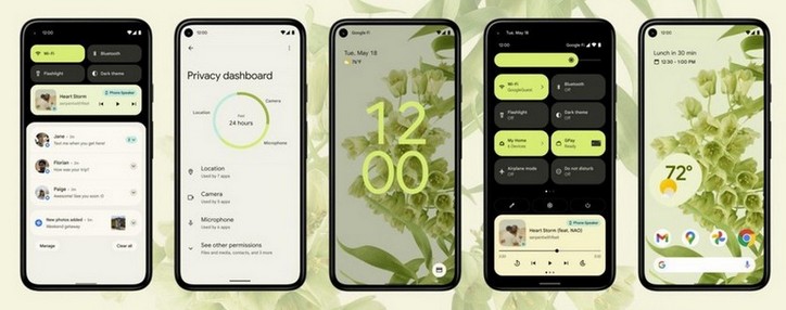 Новый дизайн и улучшение конфиденциальности: официально презентован Android 12