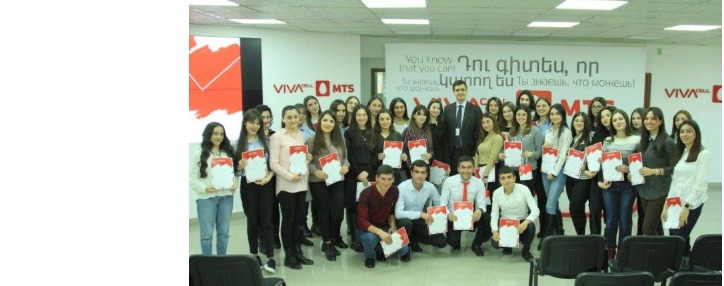 Компания VivaCell-MTS продолжает содействие студентам программы VivaStart