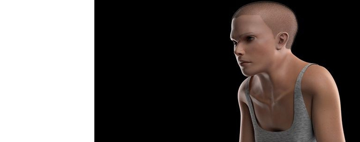 Создана 3D-модель человека будущего, зависимого от гаджетов 