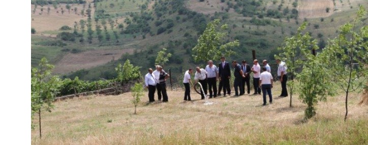 Սահմանամերձ Դովեղ գյուղի տնամերձ հողամասերում ոռոգման ցանց է ստեղծվել 