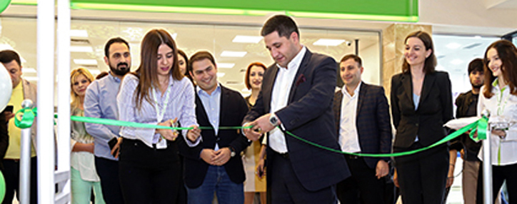 Новый центр обслуживания абонентов Ucom открылся в Мегамолле в Ереване