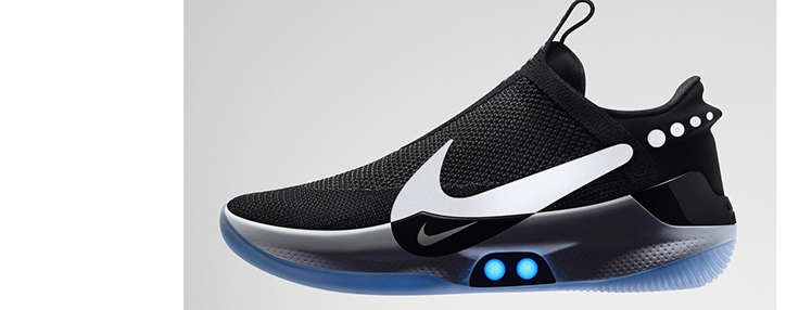 Nike презентовал «умные» кроссовки с автошнуровкой