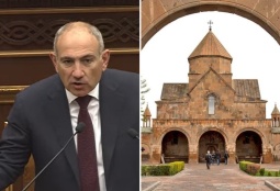 "Не позволю вывести Католикосат и сокровища Эчмиадзина за пределы Армении" - Пашинян 