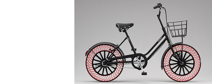 В Японии изобрели шины, которые не надо накачивать