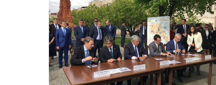 В Ереване погашена марка, посвященная пожарным 