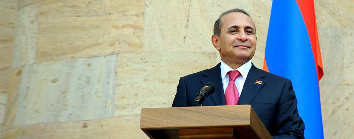 РПА выдвинула кандидатуру спикера парламента Овика Абрамяна на пост премьер-министра Армении