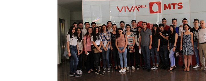 Компания VivaCell-MTS провела мастер-класс для учеников ереванских школ