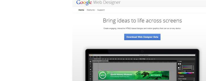 Компания Google запустила собственный «конструктор» сайтов и приложений (Видео)