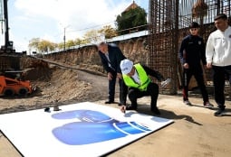 В Ереване заложили фундамент спорткомплекса имени Артура Абрахама (ФОТО) 