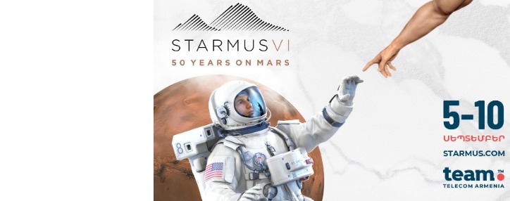 Team Telecom Armenia – спонсор фестиваля STARMUS