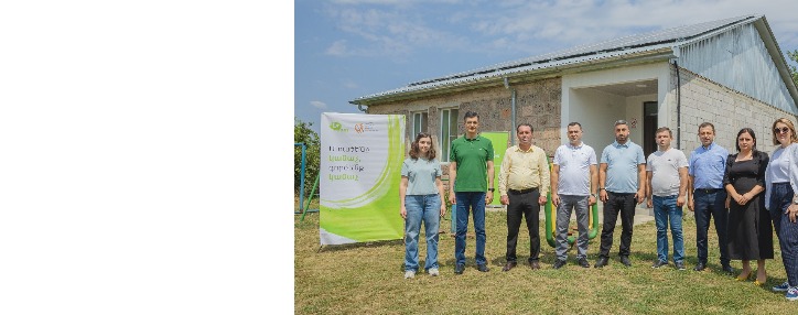 Ucom, in Cooperation with SunChild NGO, Installs Solar Panels in Tsaghkavan