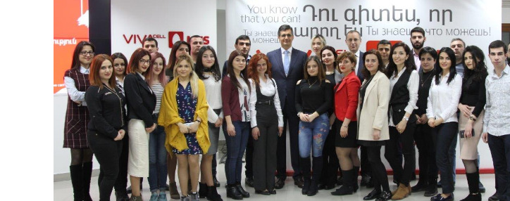 ՎիվաՍել-ՄՏՍ-ի գործարար կառավարման մոդելը ներկայացվել է «1-ին բիզնես դպրոց» նախագծի ուսանողներին