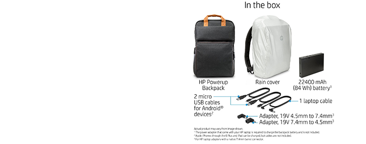 Hewlett-Packard выпустила рюкзак с аккумулятором