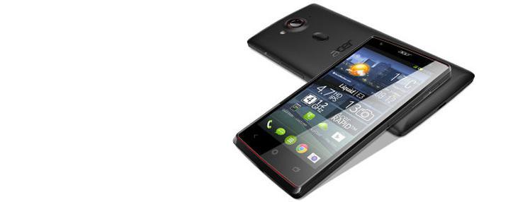 Смартфон для автопортретов представила Acer в России