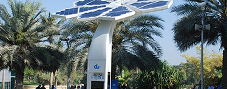 В Дубае установили раздающие Wi-Fi «деревья»