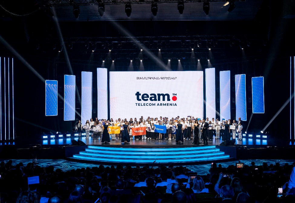 Team Telecom Armenia has been supporting Koreez school-wide awards ceremony for  fourth consecutive year