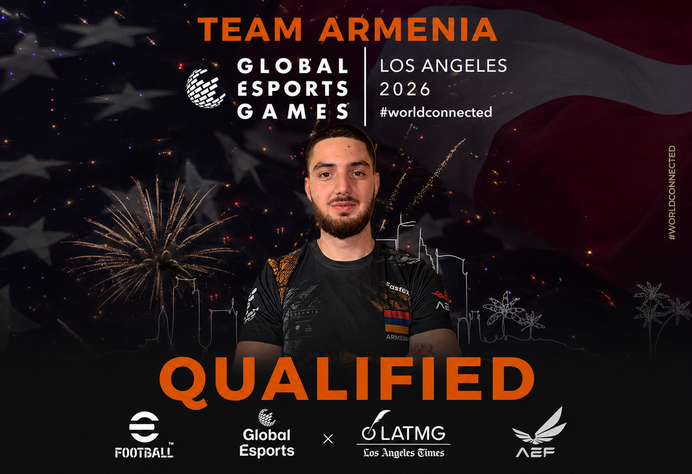  Армянский киберспортсмен выступит на Global Esports Games 2026 в Лос-Анджелесе  