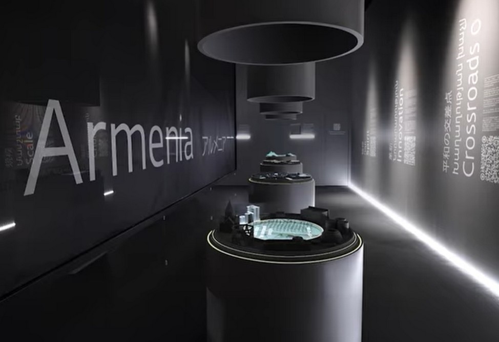 3D Models and Light Projection from TUMO at Armenia Pavilion at Expo Osaka 