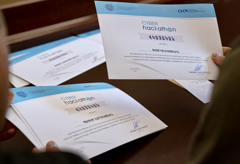 Winners of Armenia's first cybersecurity hackathon announced