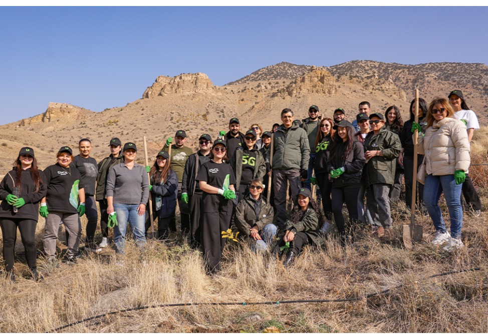 Зеленая инициатива Ucom продолжилась в Урцадзоре