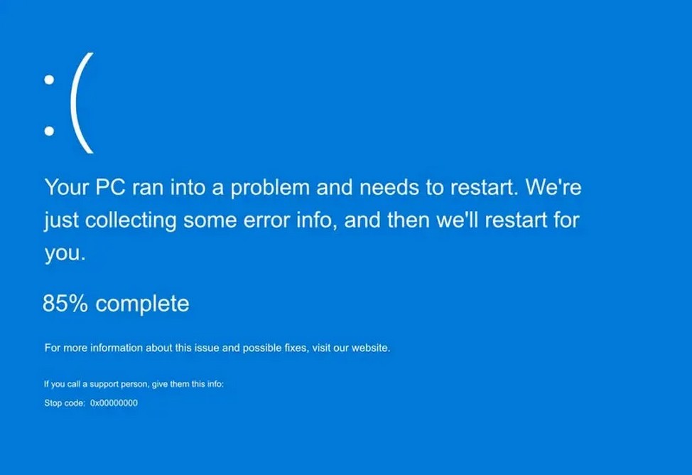 Microsoft тестирует новый «чёрный экран смерти» в Windows 11