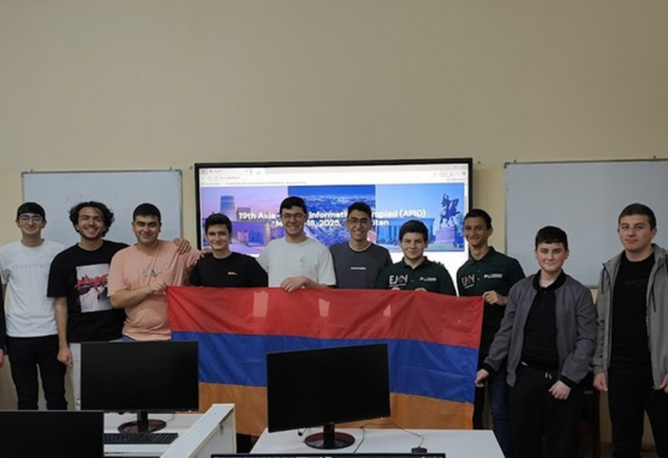 Четыре медали получили армянские школьники на Международной онлайн-олимпиаде по информатике стран азиатско-тихоокеанского региона