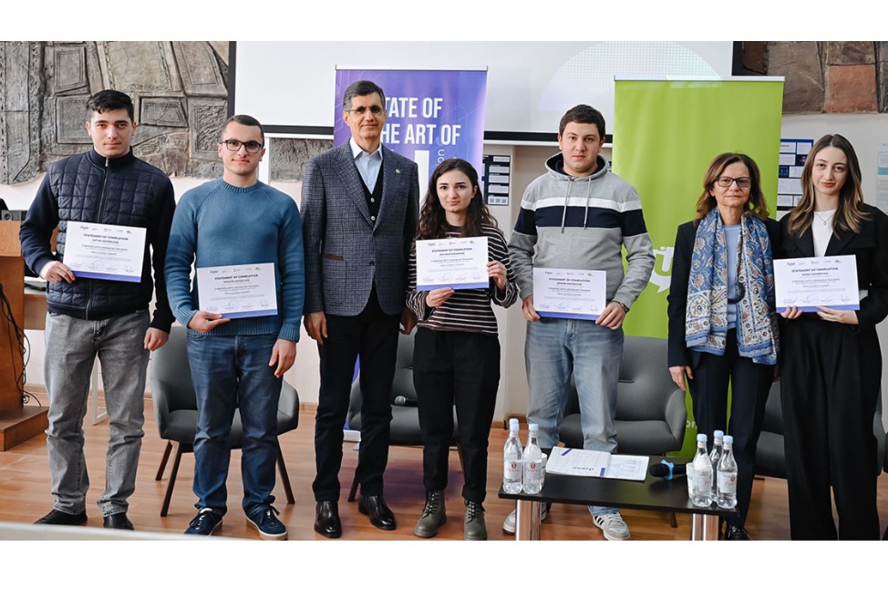 Ucom General Director Ralph Yirikian Awards Certificates to Participants of Cybersecurity Training Course