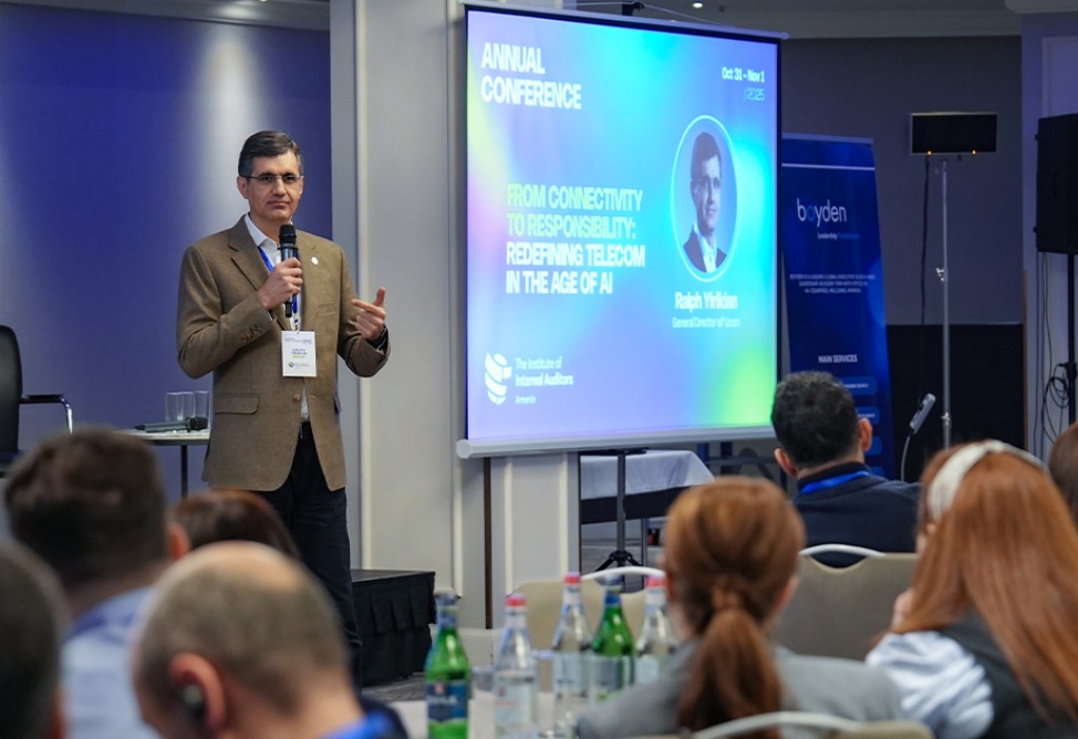 Ucom General Director Ralph Yirikian Presented His Vision for  Telecommunications in the Era of AI